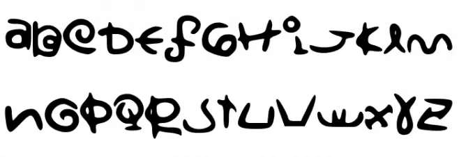 Saturnscript_Handwritten Caratteri MINUSCOLO