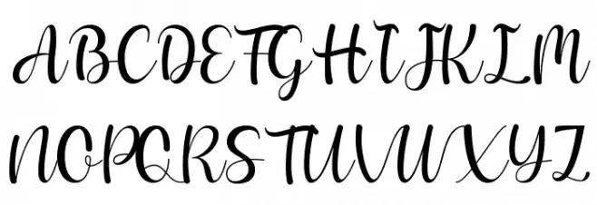 Saturnus Schriftart Groß