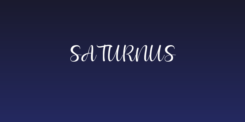 Saturnus Social Header