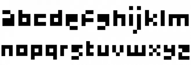 Satzkorn Шрифта ВЕРХНИЙ