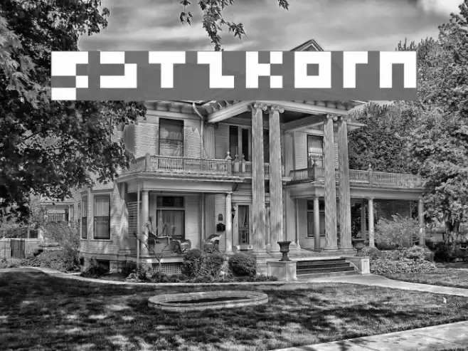 Satzkorn Font examples