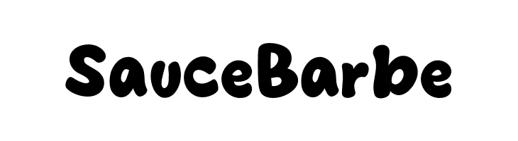 Sauce Barbe  Скачать бесплатные шрифты
