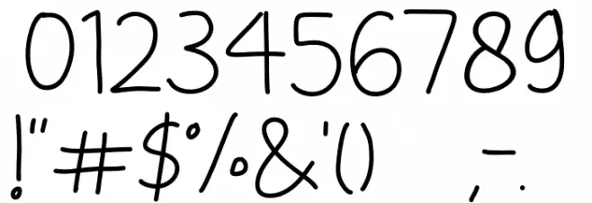 Saucy Circle Шрифта ДРУГИЕ символов