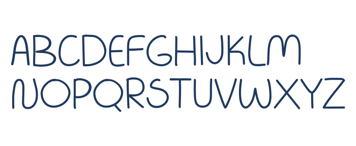 Saucy Circle Uppercase