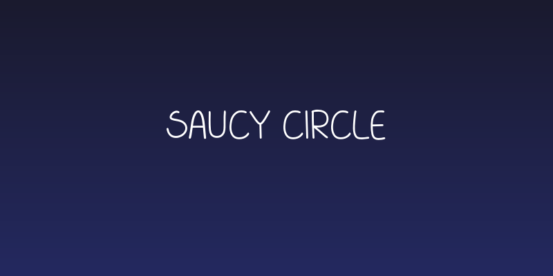 Saucy Circle Social Header