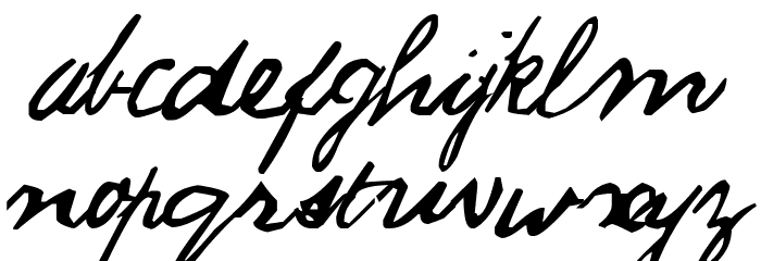 Saucy Jack Font LOWERCASE