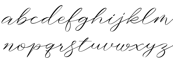Saulifriend Regular Font LOWERCASE