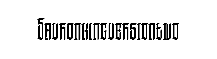Sauronkingversiontwo  Descarca Fonturi Gratis