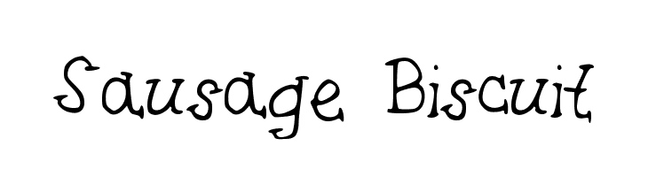 Sausage Biscuit  font caratteri gratis