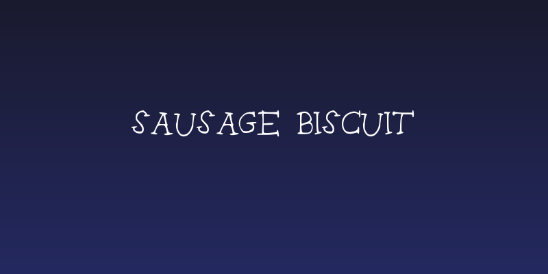 Sausage Biscuit Social Header