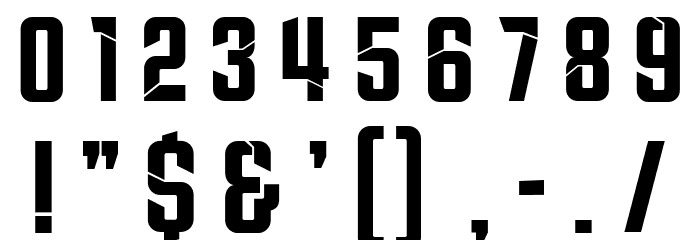 Sausage Master Book Condensed Regular Font OTHER CHARS