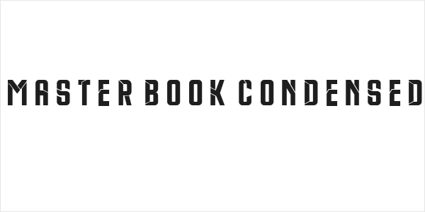 Sausage Master Book Condensed Regular Logo