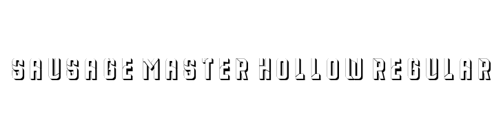 Sausage Master Hollow Regular  لخطوط تنزيل