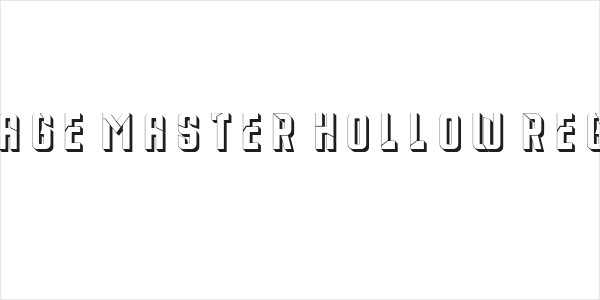 Sausage Master Hollow Regular Logo