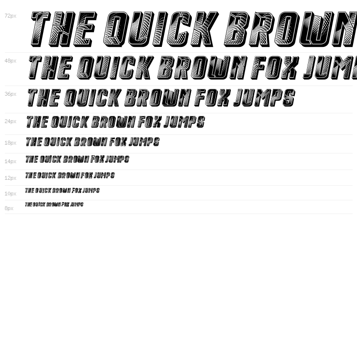 Sausage Master Italic Waterfall