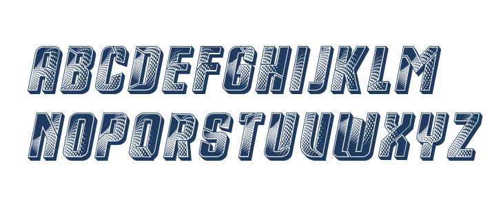 Sausage Master Italic Lowercase