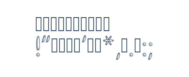 SausageType Display Other Characters