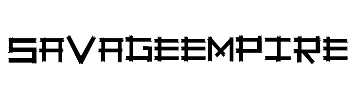Savage Empire  免费字体下载