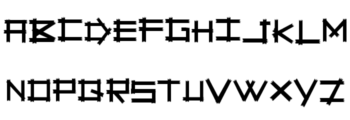 Savage Empire Font LOWERCASE