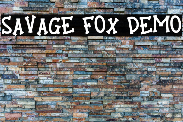 Savage Fox Demo Example 2