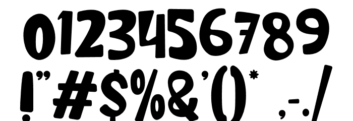 Savage Garden Font OTHER CHARS