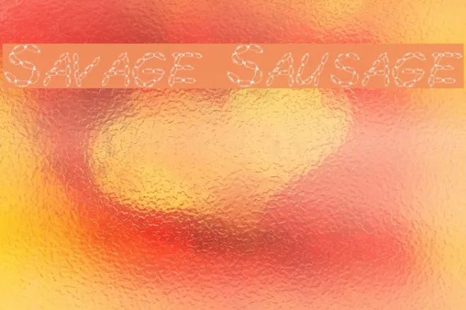 Savage Sausage Example 2