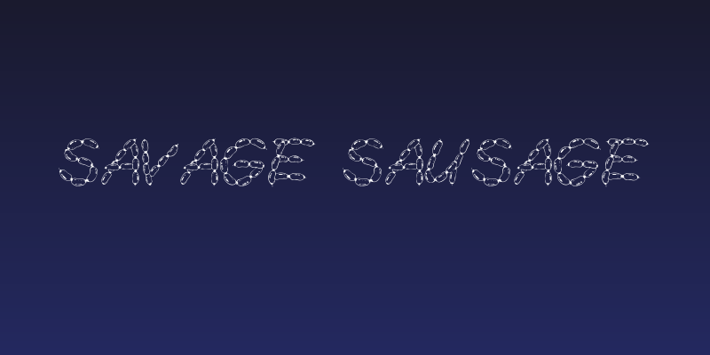 Savage Sausage Social Header