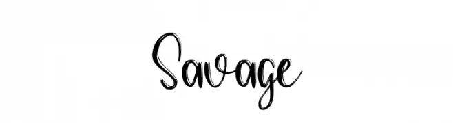 Savage  नि: शुल्क फ़ॉन्ट्स डाउनलोड