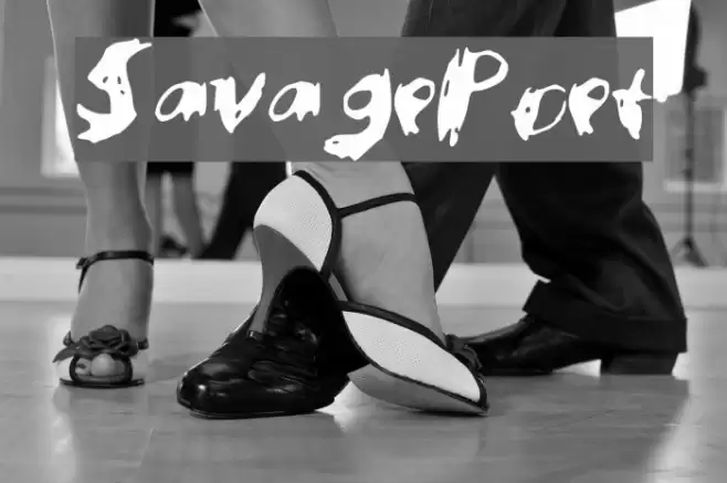 SavagePoet Font examples