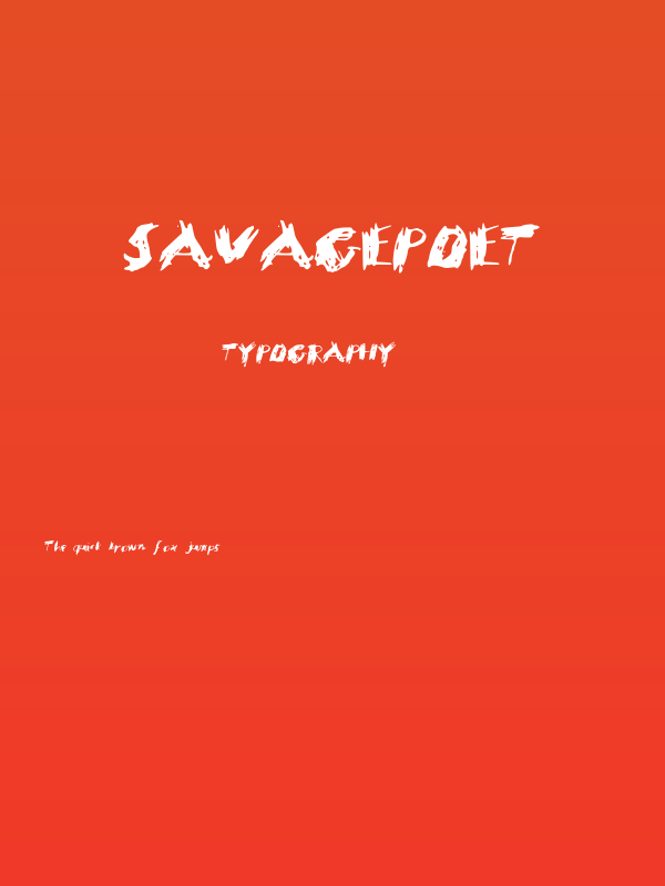 SavagePoet Poster