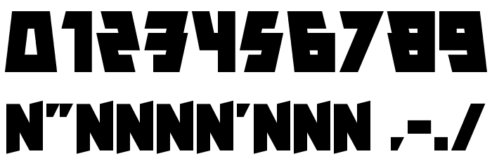 Savantism Font OTHER CHARS