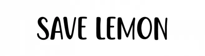Save Lemon  baixar fontes gratis