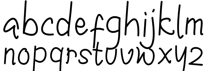 SavePlanetRegular Font LOWERCASE