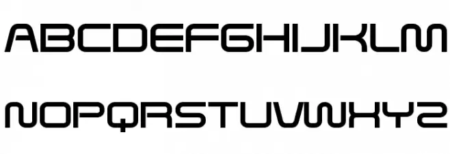 Saved By Zero Font Litere mari