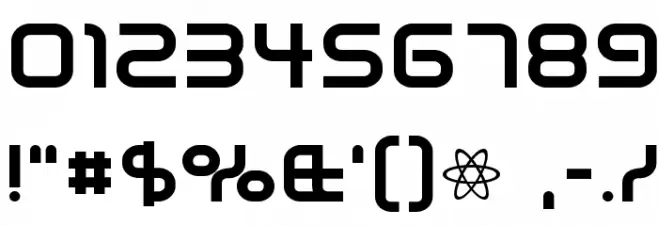 SavedByZero-Regular Font OTHER CHARS