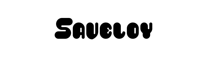 Saveloy  font caratteri gratis