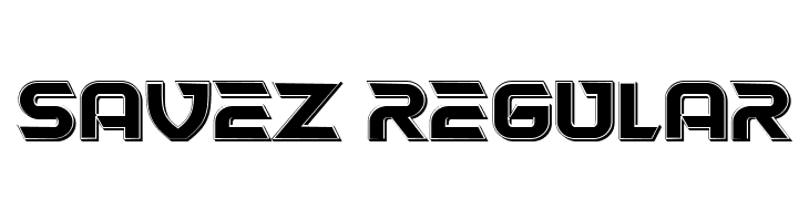 Savez Regular  नि: शुल्क फ़ॉन्ट्स डाउनलोड
