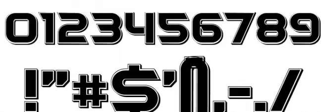 Savez Regular Font OTHER CHARS