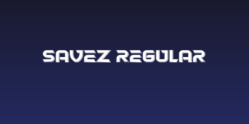 Savez Regular Social Header