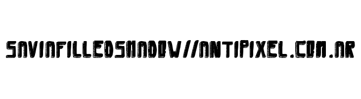 SaviaFilledShadow//ANTIPIXEL.COM.AR  免费字体下载