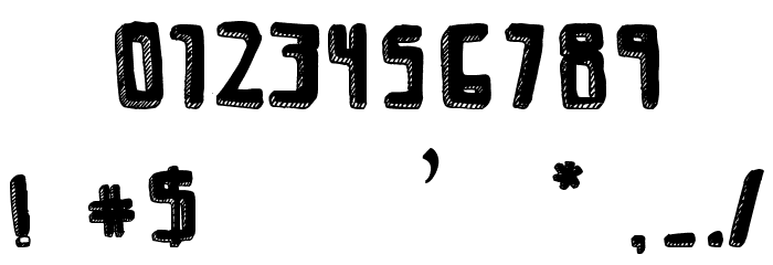 SaviaFilledShadow//ANTIPIXEL.COM.AR Font OTHER CHARS