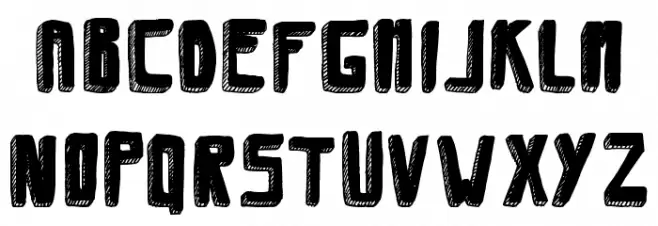 SaviaFilledShadow//ANTIPIXEL.COM.AR Fuentes MAYÚSCULAS