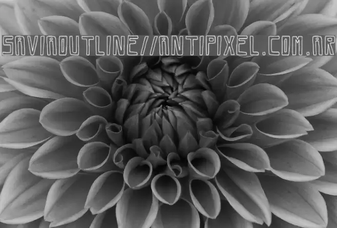 SaviaOutline//ANTIPIXEL.COM.AR Font examples