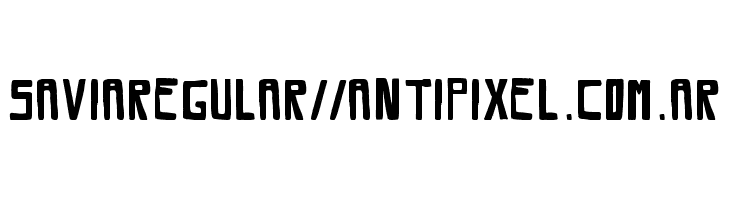 SaviaRegular//ANTIPIXEL.COM.AR  font caratteri gratis