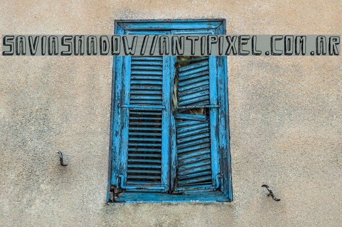 SaviaShadow//ANTIPIXEL.COM.AR Font examples
