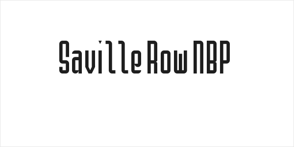 Saville Row NBP Logo