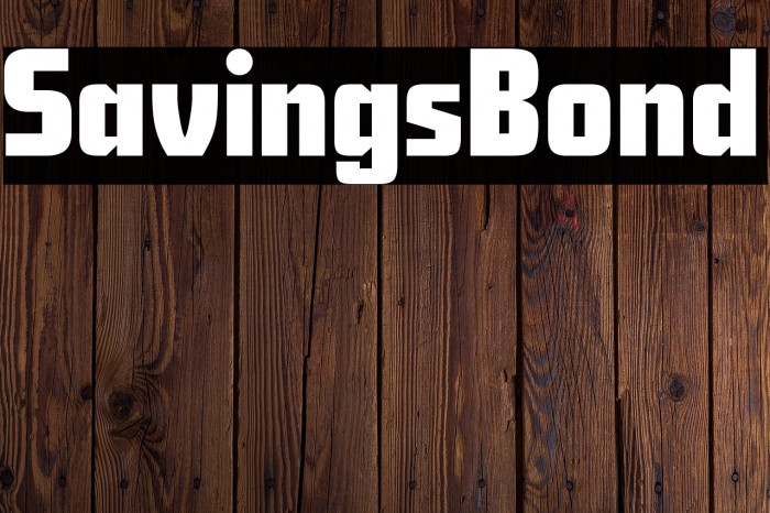 SavingsBond Fonte examples