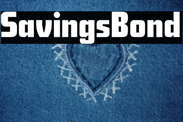 SavingsBond Fonte examples