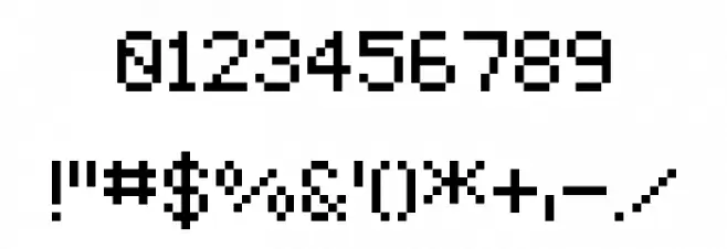 Savior1 Font OTHER CHARS