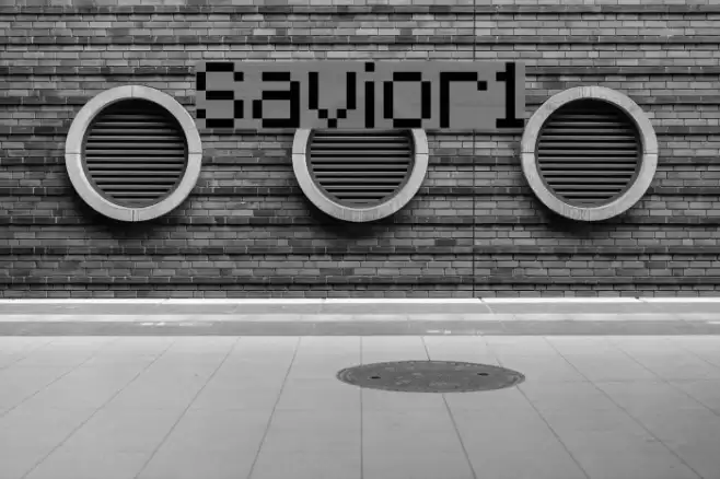 Savior1 Font examples